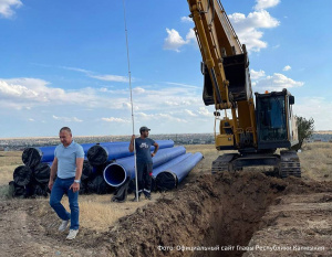 «ПОЛИПЛАСТИК Юг» поставил продукцию для реконструкции водовода в Элисте