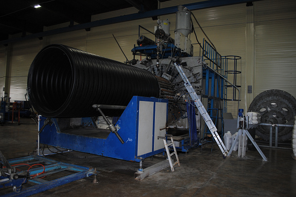 На заводе Италсовмонт в июне 2023 года началось серийное производство спиральновитых полимерных труб СПИРОЛАЙН