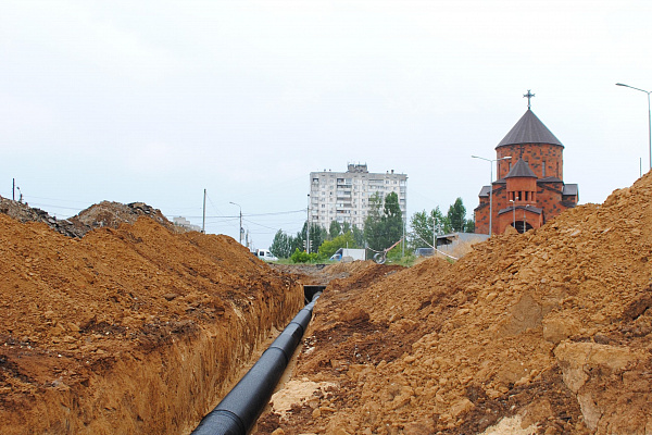 ПОЛИПЛАСТИК Юг участвует в строительстве автодороги в Дзержинском районе Волгограда   