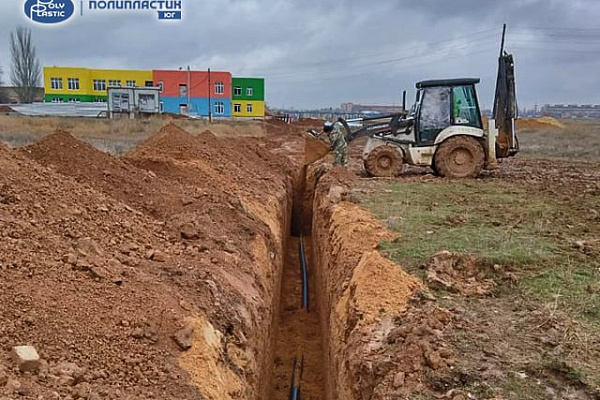 ПОЛИПЛАСТИК Юг поставил трубную продукцию для строительства инженерных систем новых детских садов в городе Ахтубинск Астраханской области 